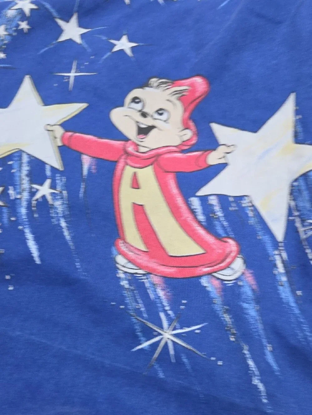 Vintage Alvin & the Chipmunks / Chipettes constellation Flat Sheet